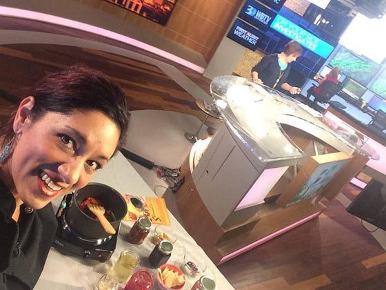 More Fun with Kristin at WBTV!